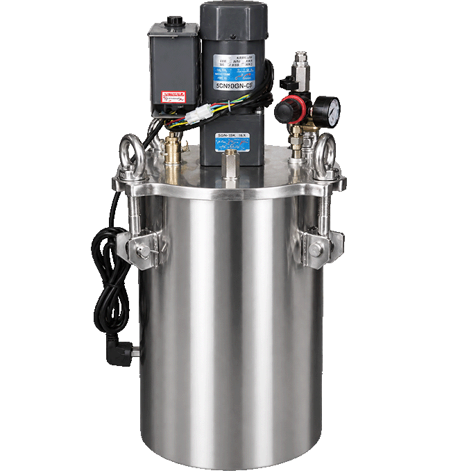 15L Factory Direct 304 Stainless Steel Pressure Vessel Stainless Steel tank with Motor Automatic Mixing