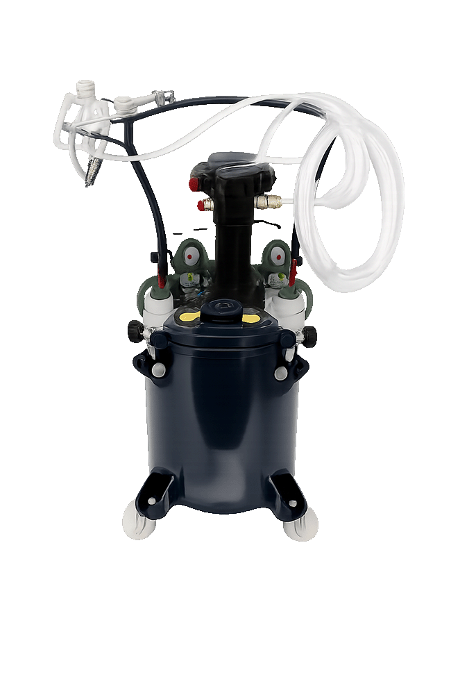 High Pressure Pot Tank Air Paint Spray Gun Easy to Operate for Painters and Artists New Condition