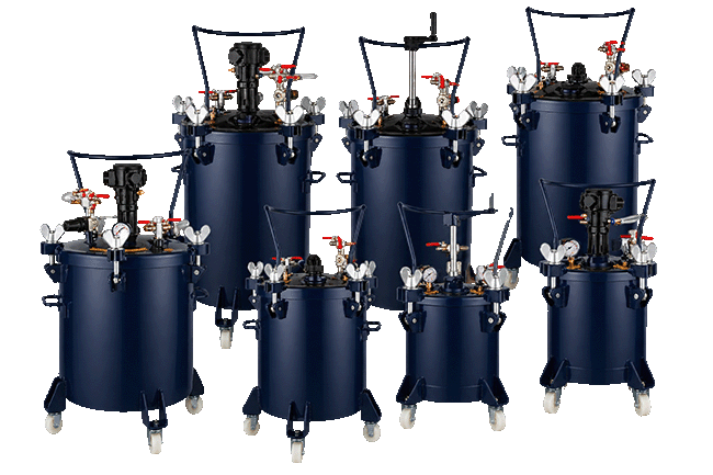 Automatic 10L-60L Pneumatic Spray Paint Pot Tank with Air Powered Mixing Agitator Product Category Pressure Vessels