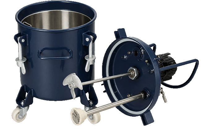 Factory Direct 60L l Air Pressure Tank with Pneumatic Mixer for Aerosol Filling Equipment