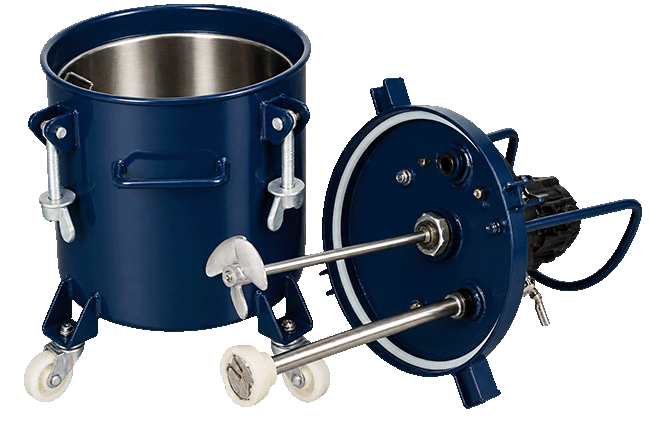 Professional 40L Pressurized Mixer Tank Pneumatic Mixer for Spraying Machine Professional Pressure Vessels