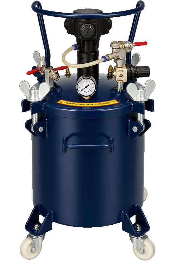 Professional 40L Pressurized Mixer Tank with Pneumatic Mixer New Condition for Farm Spraying Machine