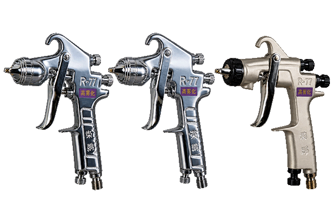 Stainless Steel Air Spray Gun with Pressure Feed 10L Cup Capacity 950ml/min Paint Output 50-80mm Spray Fan Diameter OEM