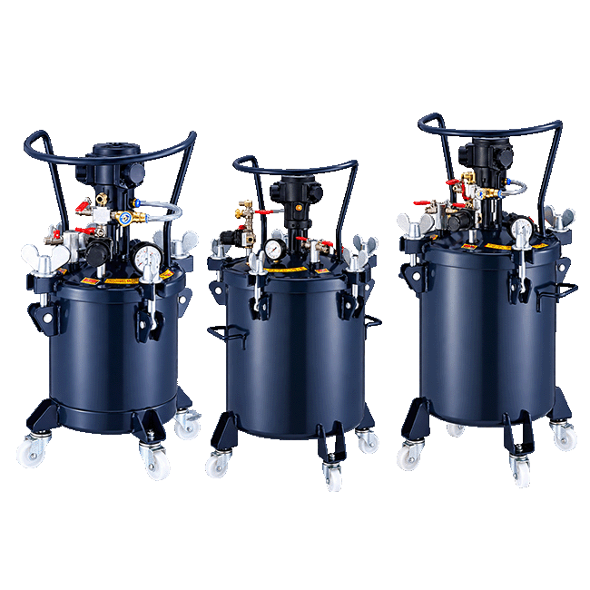 Industrial Grade HVLP Paint Sprayer Tank Customizable OEM Stainless Steel Gravity Pressure Feed 950ml/min Output 360L/min Air