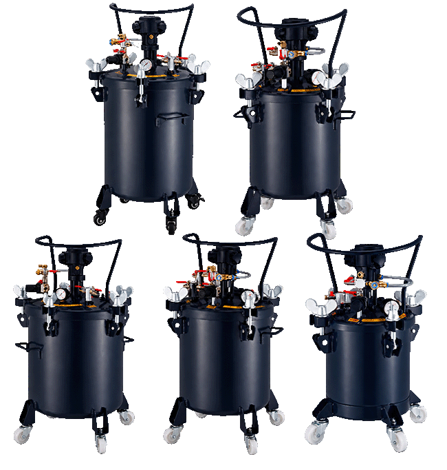 Stainless Steel Pressure Feed Fuel Tank Paint OEM Customizable with 950ml/min Output and 300mm Effective Spray Distance