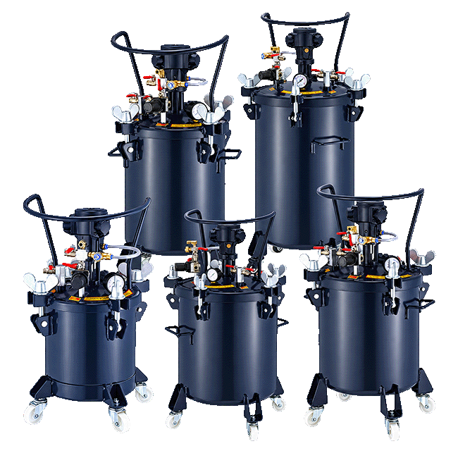 Stainless Steel Painting Roller with Tank Air Spray Gun OEM Customizable 10L-60L Cup Capacity