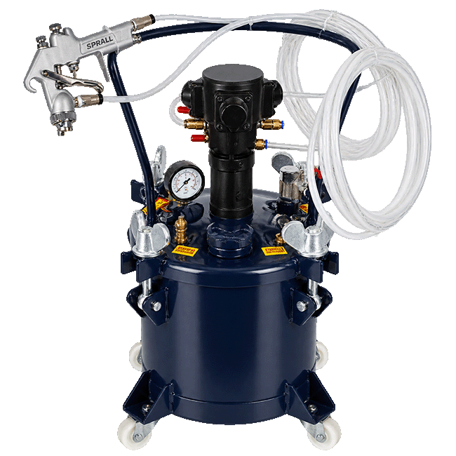 Stainless Steel Pressure Feed Airbrush Gun 360L/min Air Consumption 950ml/min Paint Output for Cake Decorating Customized Spray