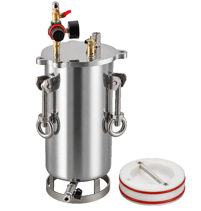 With Stand Fastener Screws Strong High Pressure Sealing 304 316 Stainless Steel Vessels Pressure Tank for High Viscosity Glue