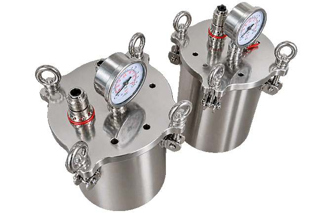 1L-200L Free Accessories Multiple Specifications of Storage Barrels 304 316 Stainless Steel Pressure Vessel