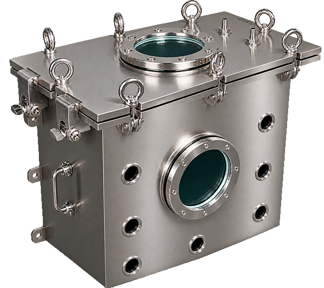 50L 80L 100L 200L Big Volume Custom Square Shape Visual Observation Window 304 Stainless Steel Pressure Tank for Industry Glue