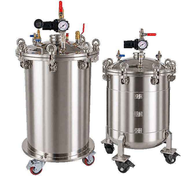 Non-Standard Customization 1-200L Long Life 304 316 Stainless Steel Pressure Tank YaHong Brand 0.8 MPa Design Pressure pressure tank product image