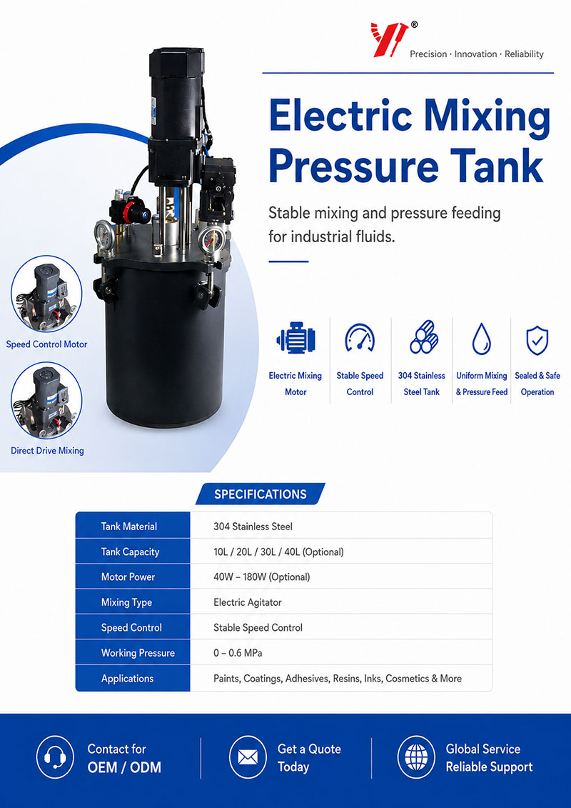 Electric Mixing Pressure Tank: Efficient Fluid Dispensing image 2