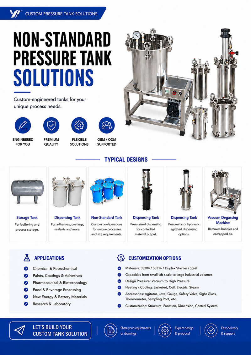 Custom Pressure Tanks for Industrial Applications image 2