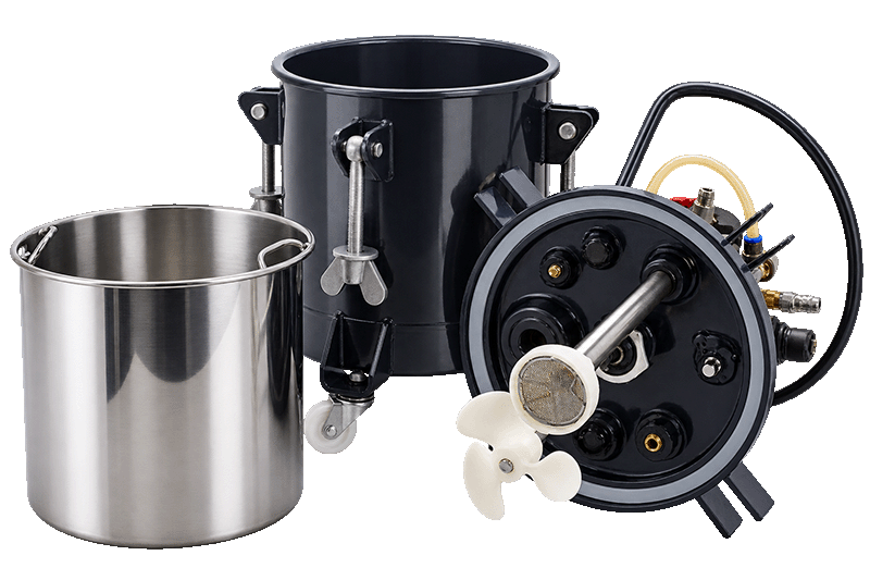 0L Stainless Steel Pressure Vessel with Pneumatic Mixer New Condition for Dispensing Machine