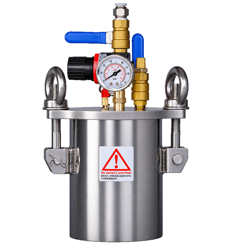 Yakoo | Customize 1L 304 Stainless Steel Lab Pressure Vessel 0.5MPa Max Pressure -20 180C Temperature Range Dispensing Systems