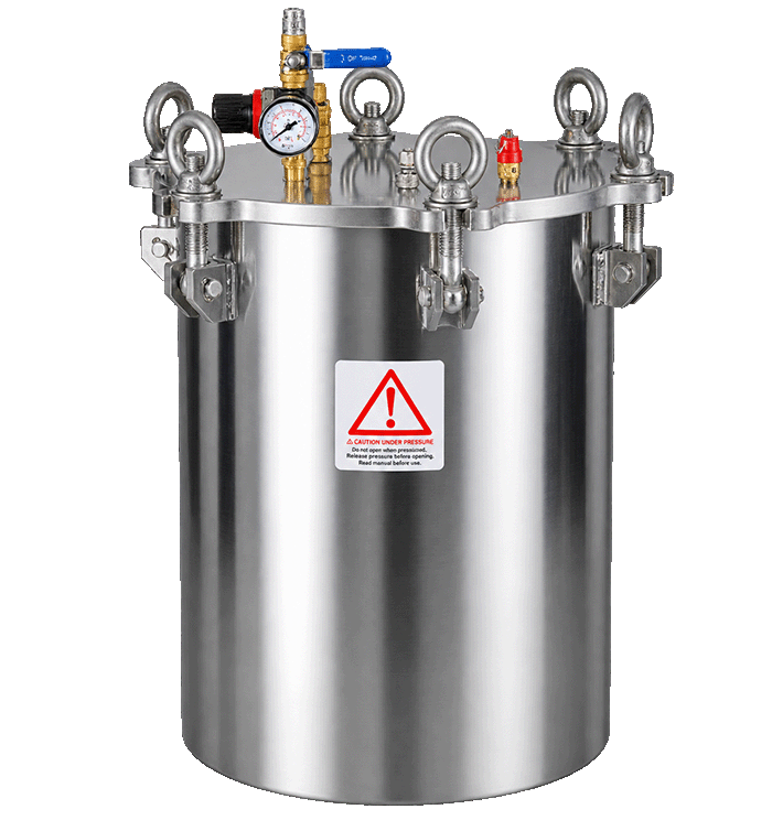 Large 50L Pressure Vessels with 0.5MPa Maximum Pressure glue pressure tank product image