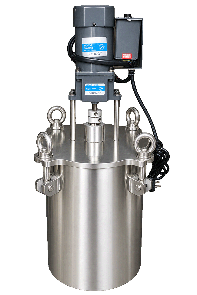 Factory Direct 100L 304 Stainless Steel Pressure Vessel Electric Mixer Storage Tank