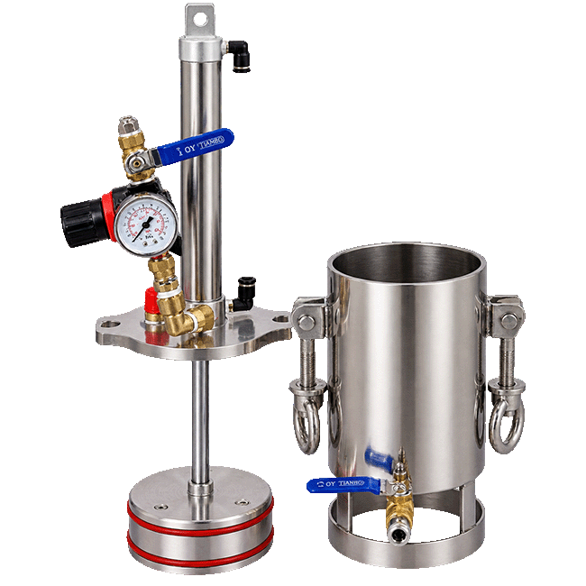 Professional 4L 304 Stainless Steel Pressure Vessel Designed with Piston and Cylinder for Various Applications