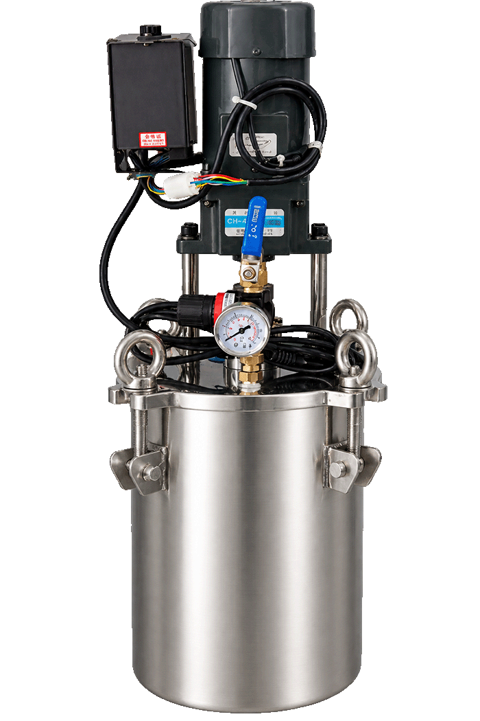 4L 90W Pressure Vessel 304 Stainless Steel Air Pressure Vessel with Electric Mixer