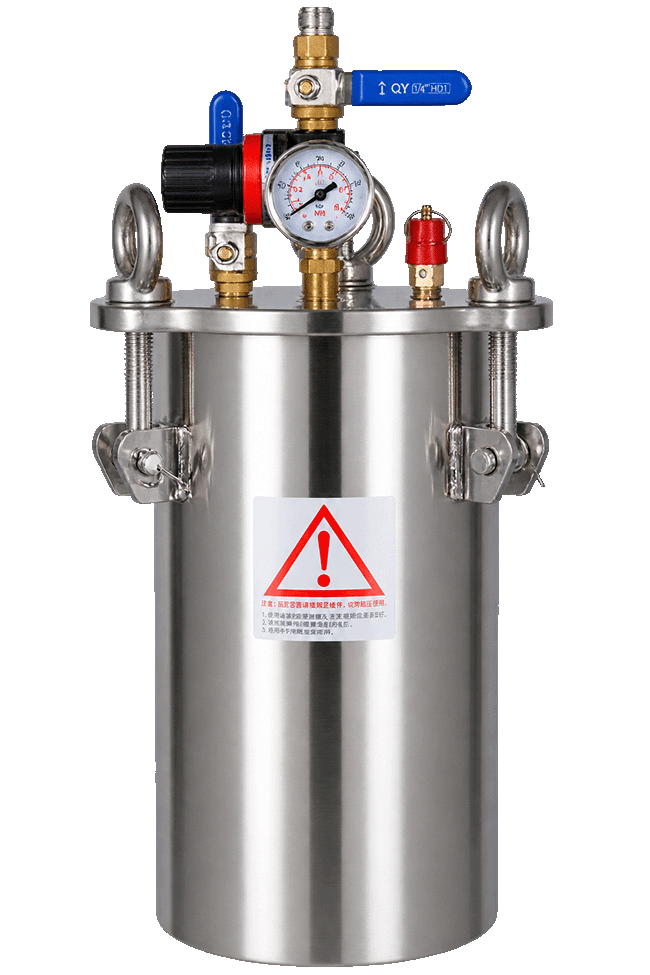 Factory Supply 3L 304 Stainless Steel Pressure Vessel New Condition for Food Processing Machinery Farms Manufacturing Plant