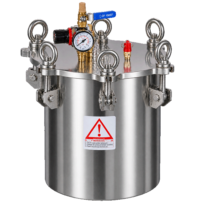 Customize 50L 304 Stainless Steel Pressure Vessel Fabrication for Foaming Machine Long Service Life Manufacturing Plants
