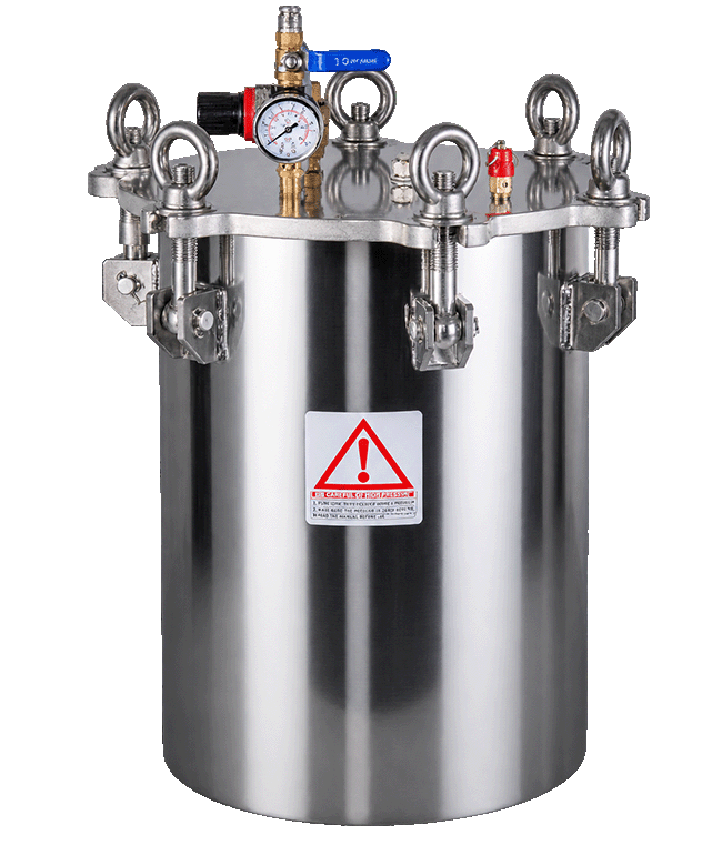 Customize 50L 304 Stainless Steel Pressure Vessel Fabrication for Foaming Machine Long Service Life Manufacturing Plants