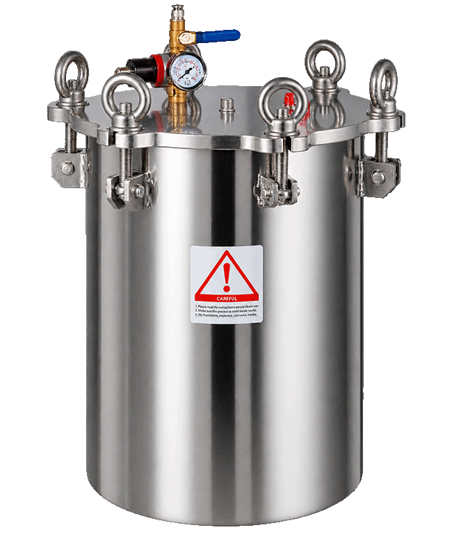 Customized 100L Large 304 Stainless Steel Pressure Vessels for Aerosol Filling Equipment