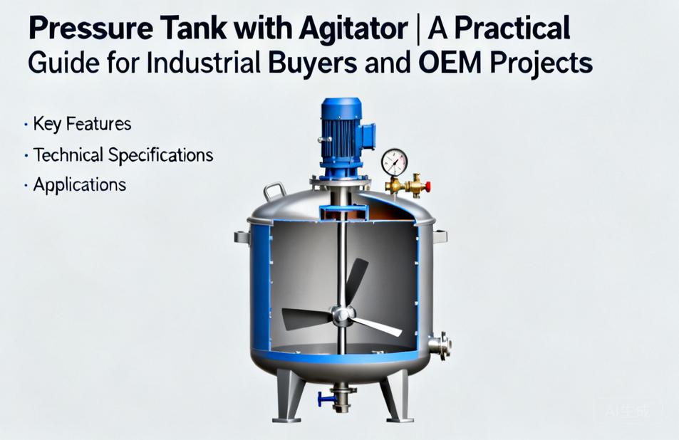 Pressure Tank with Agitator | A Practical Guide for Industrial Buyers and OEM Projects