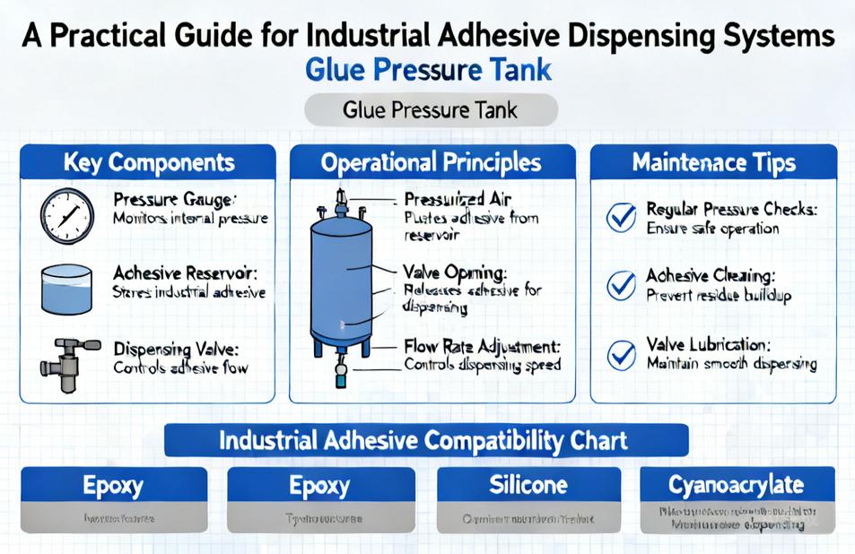 Glue Pressure Tank | A Practical Guide for Industrial Adhesive Dispensing Systems