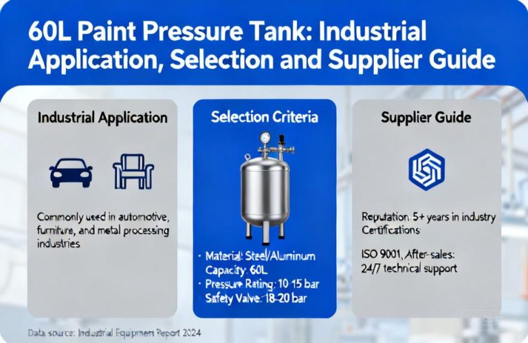 60L Paint Pressure Tank | Industrial Application, Selection and Supplier Guide