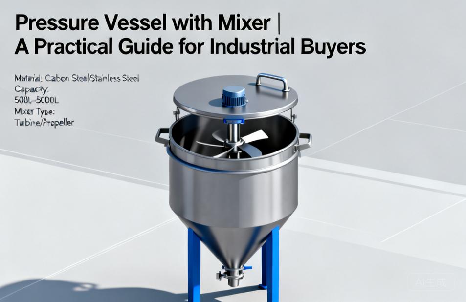 Pressure Vessel with Mixer | A Practical Guide for Industrial Buyers