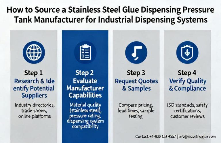 How to Source a Stainless Steel Glue Dispensing Pressure Tank Manufacturer for Industrial Dispensing Systems