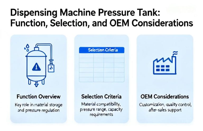 Dispensing Machine Pressure Tank | Function, Selection, and OEM Considerations