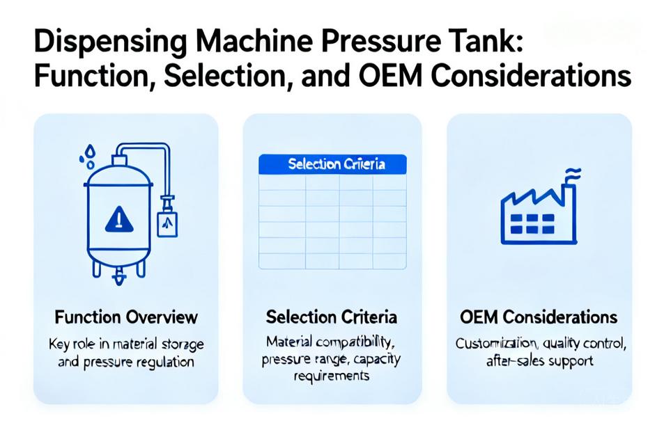 Dispensing Machine Pressure Tank | Function, Selection, and OEM Considerations