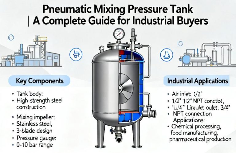 Pneumatic Mixing Pressure Tank | A Complete Guide for Industrial Buyers