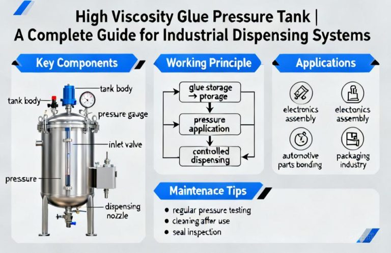 High Viscosity Glue Pressure Tank | A Complete Guide for Industrial Dispensing Systems