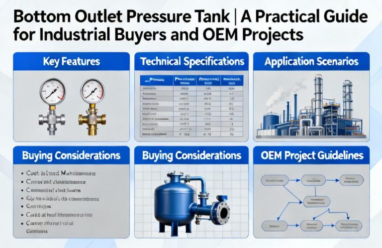 Bottom Outlet Pressure Tank | A Practical Guide for Industrial Buyers and OEM Projects