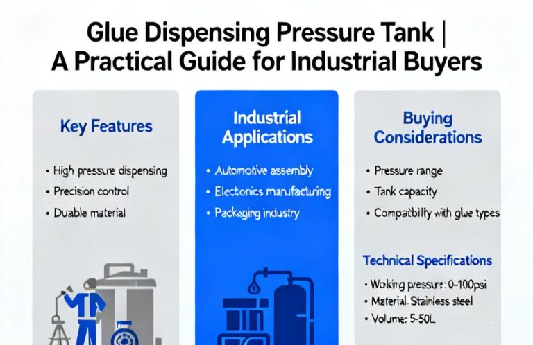 Glue Dispensing Pressure Tank | A Practical Guide for Industrial Buyers