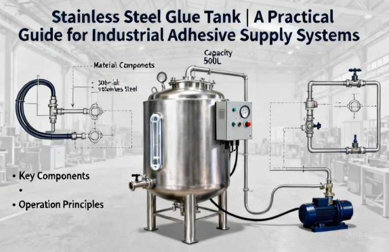 Stainless Steel Glue Tank | A Practical Guide for Industrial Adhesive Supply Systems