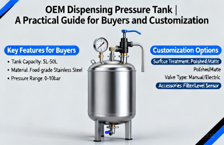 OEM Dispensing Pressure Tank | A Practical Guide for Buyers and Customization