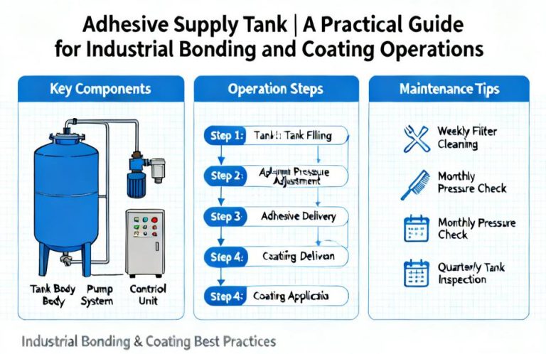 Adhesive Supply Tank | A Practical Guide for Industrial Bonding and Coating Operations